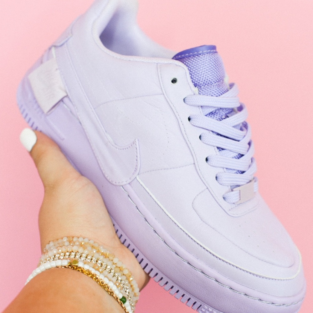 Lilac Nike Air Force 1’s